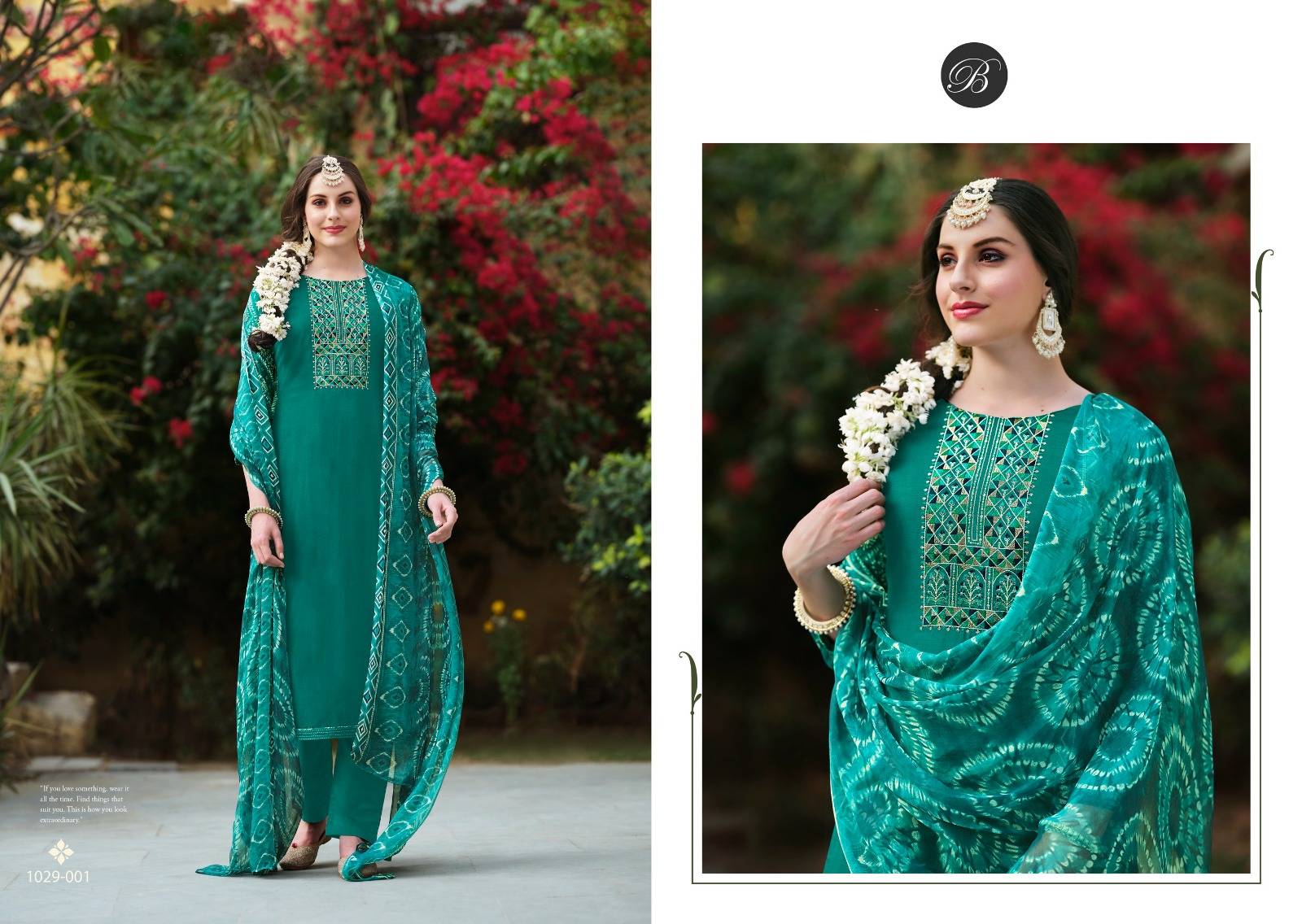 HUMSAFAR BY Belliza 1029-001 TO 1029-008 SERIES Pakistani Stylish Embroidered Pure VISCOSE Dresses At Wholesale Price